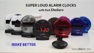 Sonic Alert Clocks with Bed Shakers