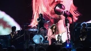 Nirvana /w Lorde live 4/10/14 NYC Rock & Roll HOF Induction Ceremony Barclays New York