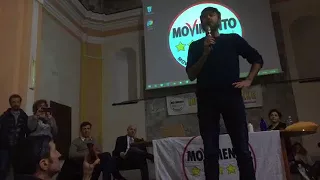 Alessandro Di Battista a Ivrea. Coraggio!