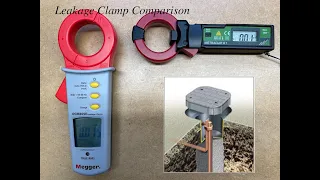 Earth Leakage Clamps Comparison :- Gossen vs Megger