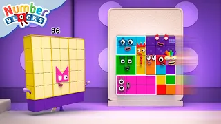 Numberblocks en Español - Aprende Patrones y formas | Episodios completos | Aprender a contar