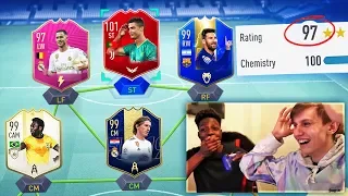 197 RATED FUT DRAFT PRANK vs SV2!!! (FIFA 19)