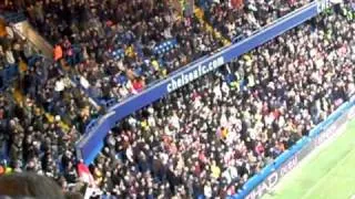 Chelsea-Arsenal 30.11.2008 "it's so quiet Stamford Bridge"