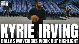 Kyrie Irving INSANE Workout of 3-Pointers, Mid Range Jumper, Handles & Lay-Up Package vs. Clippers