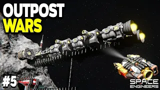 A NEW Ship! - Space Engineers: OUTPOST WARS - Ep #5