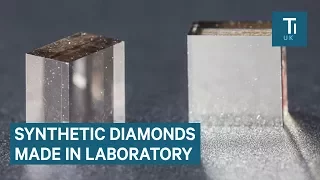 These lab-grown diamonds are identical to natural ones