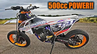 Power from hell - EXC 500 TESTRIDE