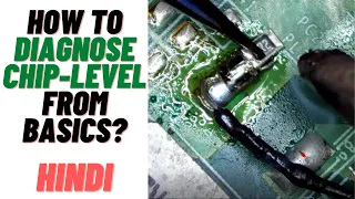 How to Diagnose Laptop Motherboard from basics? | Hp R62 | Chip level Laptop Repair Training Course