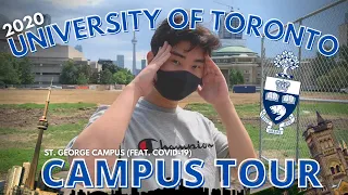 UNIVERSITY OF TORONTO CAMPUS TOUR | UofT St. George Campus Tour During Lockdown