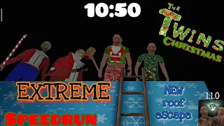 The twins - Speedrun (10:50), Christmas extreme with guests