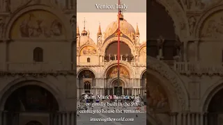 Discover the Majestic Beauty of Saint Mark's Basilica in Venice #imseeingtheworld.com