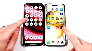 Nothing Phone 2a vs iPhone 15 Plus Speed Test