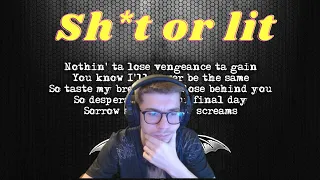 Long intro! Avenged Sevenfold - Strength Of The World Lyrics on screen Full HD REACTION