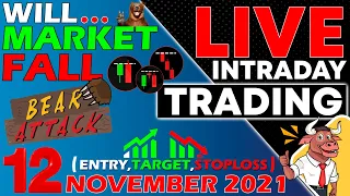 12 Nov live trading | Bank nifty live trading | nifty | Best Trading Setup | Live option trading