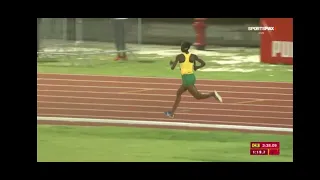 Jamaica won the Girls  U17 4*400m relays at Carifta 2024