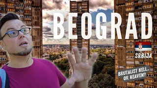 🇷🇸 BELGRÁD, SZERBIA | Szerelmes levél a brutalizmushoz | BANJICA & NOVI BEOGRAD | Brutalista