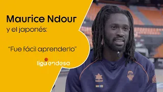 Maurice Ndour y el japonés: "Fue fácil aprenderlo"