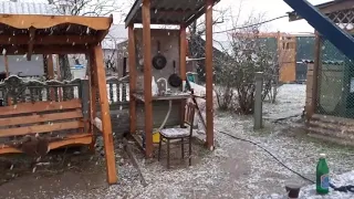 Крымская жизнь!20 декабря,и к нам пришел снег.