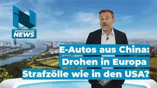 E-Autos aus China: Drohen in Europa Strafzölle wie in den USA?