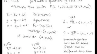 Calc III Lesson 05 Lines in Three Dimensional Space.mp4