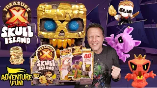 Treasure X Lost Lands Skull Island “Skull Temple” Mega Playset Real Gold AdventureFun Toy review!