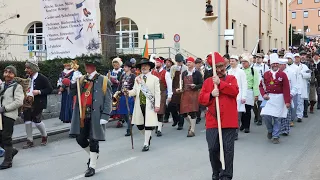 Schönfeld marsch - Imster Schemenlaufen 2024 Festzug - Stadtmusik Imst