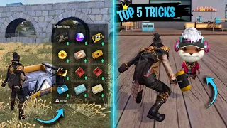 Top 5 New Tricks In Free Fire | Free Fire Tips and Tricks | Free Fire Tricks #44