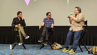 They Might Be Giants with Gigantic Director A.J. Schnack at Vidiots in Los Angeles - July 13, 2023