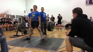 Nic Steffl 540lb record breaking dead lift