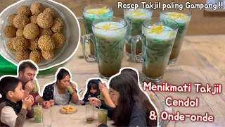 TAKJIL SEDERHANA & SIMPEL ANTI RIBET: CENDOL & ONDE-ONDE‼️SELAMAT BERPUASA