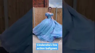 Making Cinderella’s live action ballgown