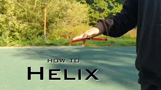 Helix - Обучение среднему трюку на ноже бабочке | How to Helix on Balisong