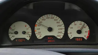 Mercedes Benz CLK 230 Kompresor Acceleration