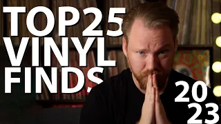 Top 25 Vinyl Finds of 2023! // Incredible Grails for the Record Collection!