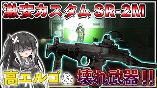 【タルコフ】激安コスパSR-2Mが強すぎる‼超高エルゴがぶっ壊れだぞ‼【EFT】【ゆっくり実況】