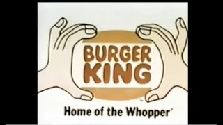 Burger King 'Whopper' Commercial (1970)