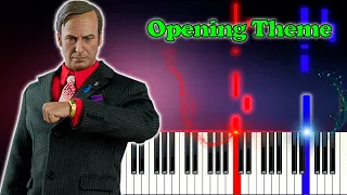 Better Call Saul | Opening Theme | Piano Tutorial