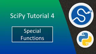 SciPy tutorial 4: Special Functions