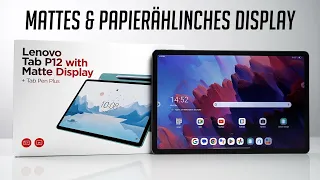 Ist dieses Display wirklich die Zukunft? - Lenovo Tab P12 Matte Display (Deutsch) | SwagTab