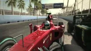 Formula 1 2010 Best Crashes Compilation [PC]