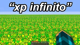 EU CONSEGUI 1000 NÍVEIS DE XP NO MINECRAFT