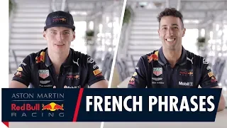 Handy French Phrases with Pierre Gasly, Max Verstappen, Daniel Ricciardo and Brendon Hartley