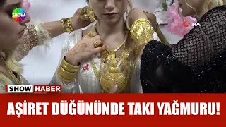 Geline kiloyla altın, damada desteyle para!