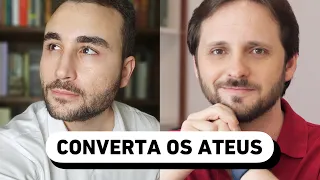 Conseguimos convencer um PASTOR de que Deus não EXISTE? | Converta os ateus | Com Matheus Benites