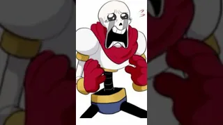 Papyrus Loses Frisk! Undertale Comic Dub! #shorts