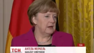 На дипломатичне розв'язання конфлікту на Сході України сподіваються Обама і Меркель