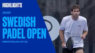 Highlights 🚹 Round of 32 (2) Swedish Padel Open 2022