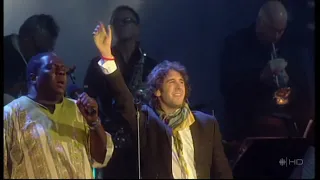 Josh Groban & Vusi Mahlasela - Weeping - Hyde Park 2008 (Nelson Mandela birthday concert London)