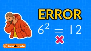 🎓 ✏️ ERROR: 6² = 12 | ¿Cómo calcular potencias? 😄