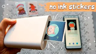 ✨Make Stickers with Mini Printer Xiaomi - Diy No Ink stickers at home